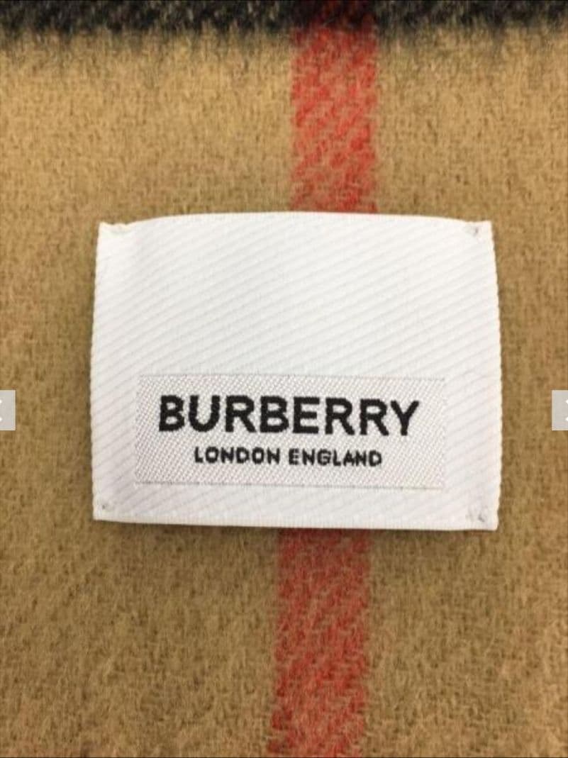 本日限定【BURBERRY】GIANT CHECK CASHMERE マフラー