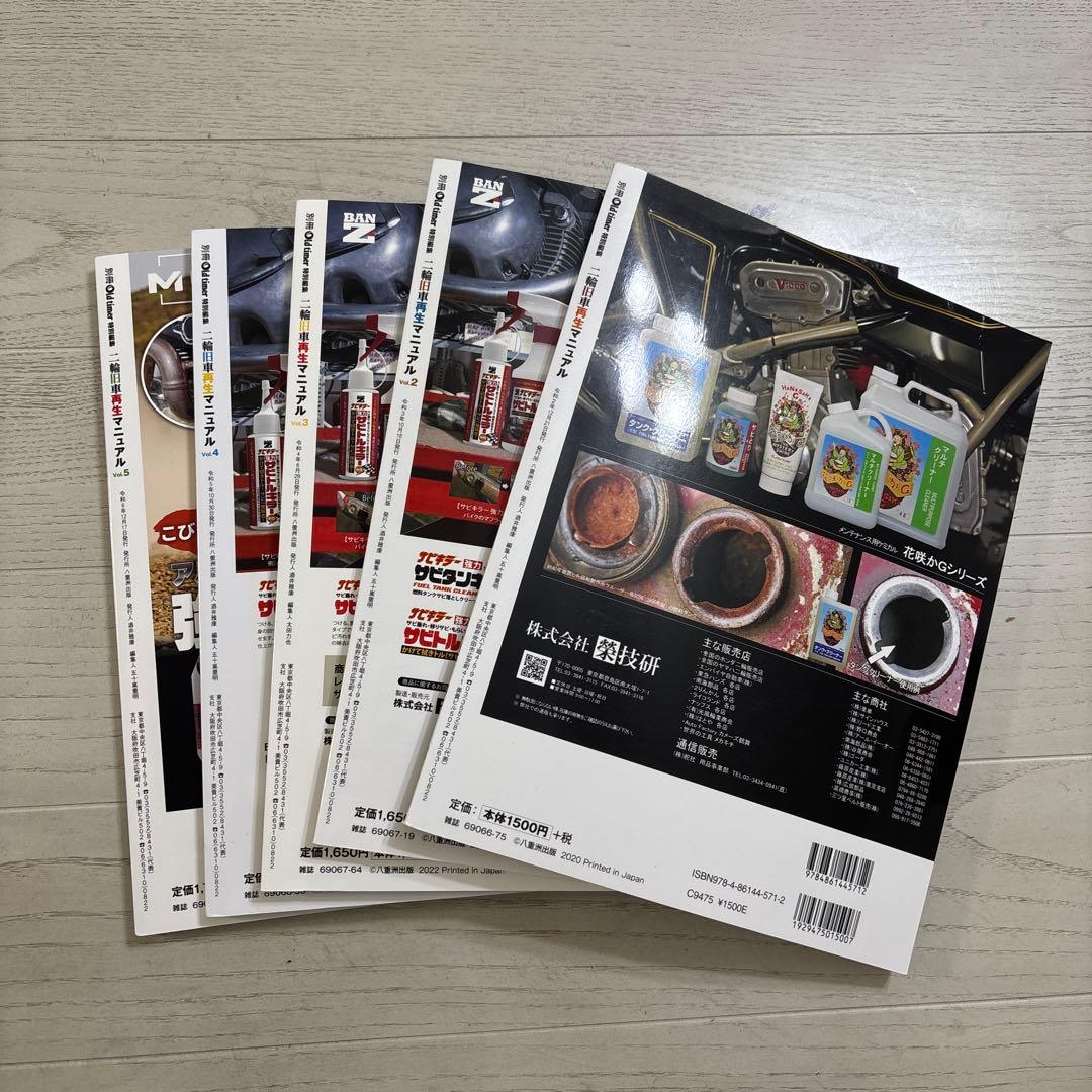 ト*ミ様 二輪旧車再生マニュアル Vol.1 〜5