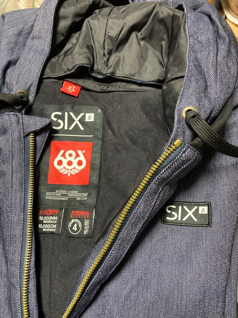 686(シックスエイトシックス) メンズXLスノーボードジャケット