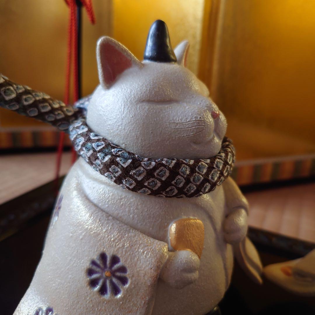 白猫♡白猫　猫雛【大】　m(=✧ω✧=)m ※首輪