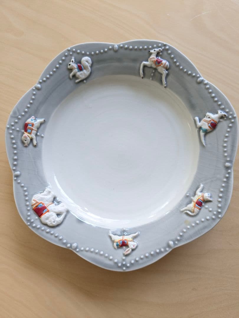 佐々木忍　メリーゴーランド プレート