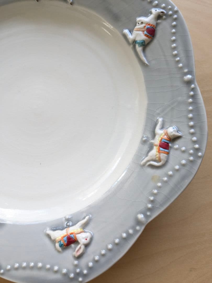 佐々木忍　メリーゴーランド プレート