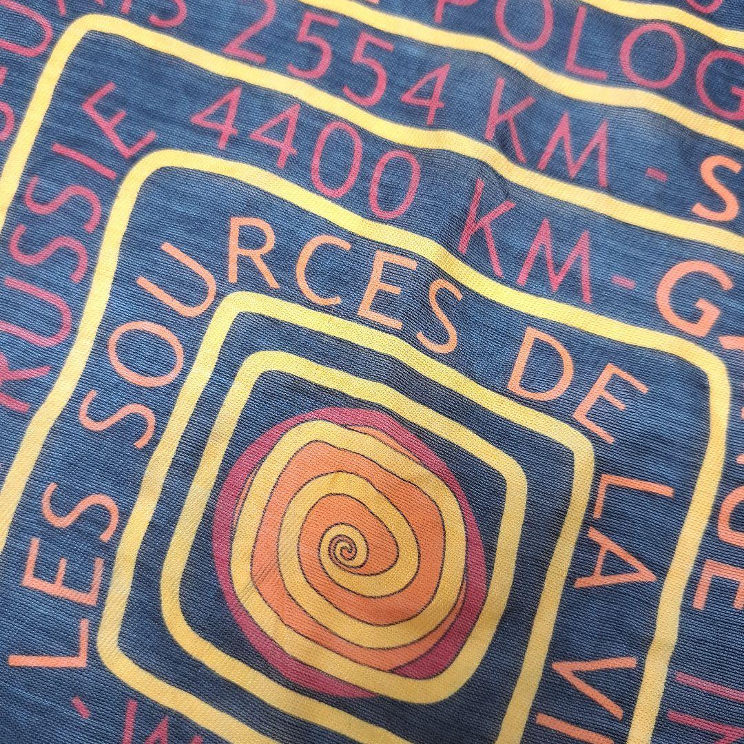 t*3様 20251021　HERMES　エルメス　スカーフ　生命の源　ブラック