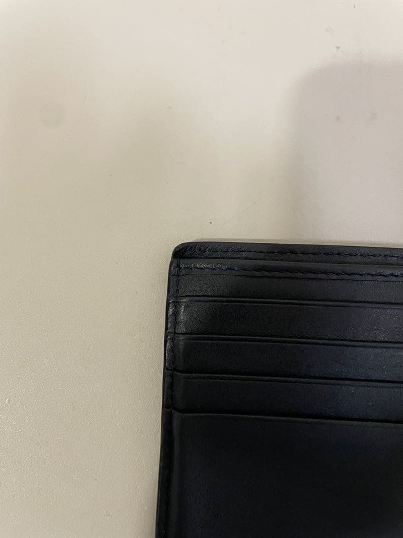 BOTTEGA VENETA 財布　二つ折り財布 ネイビー