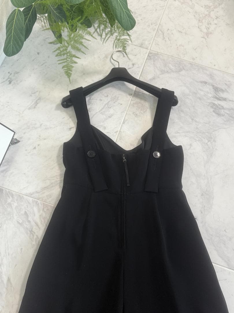 美品★DAISY LIN/デイジーリンフォクシードレスパンツ オールインワン40