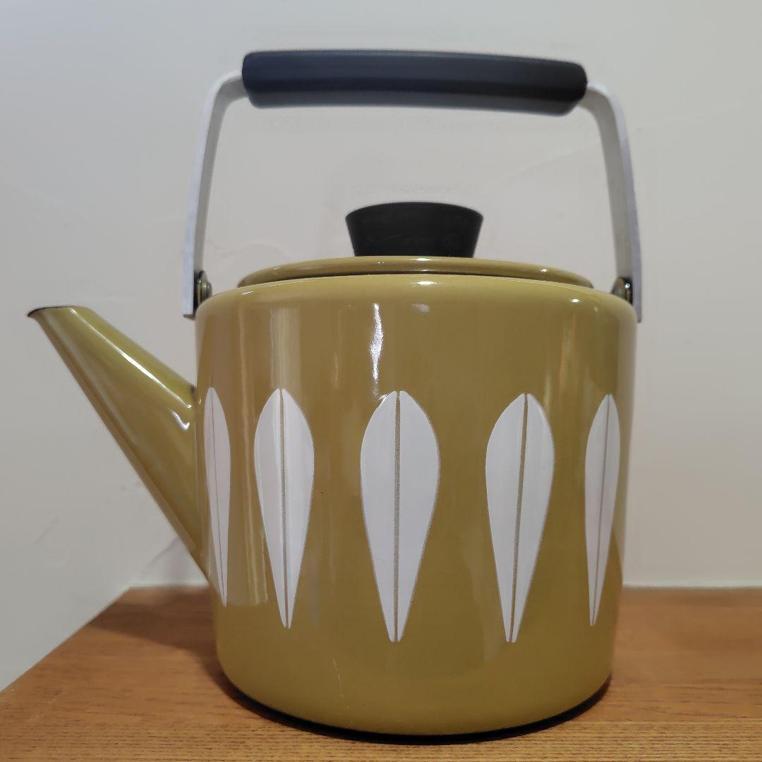 キャサリンホルム　ロータス　ケトル オリーブノルウェイ　ヴィンテージ