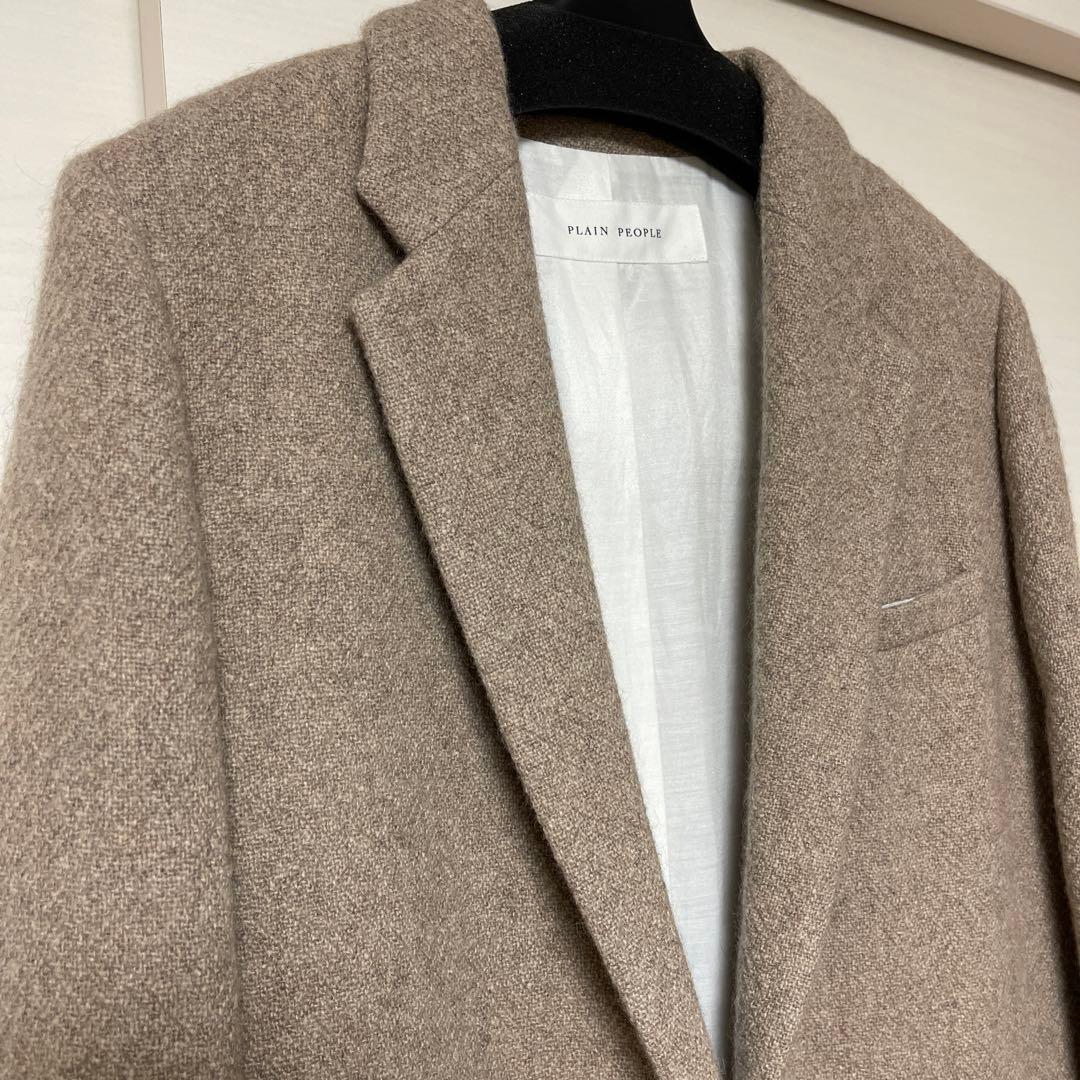 【新品】プレインピープル ☆ 《日本製》キルギスカシミヤ100%チェスターコート