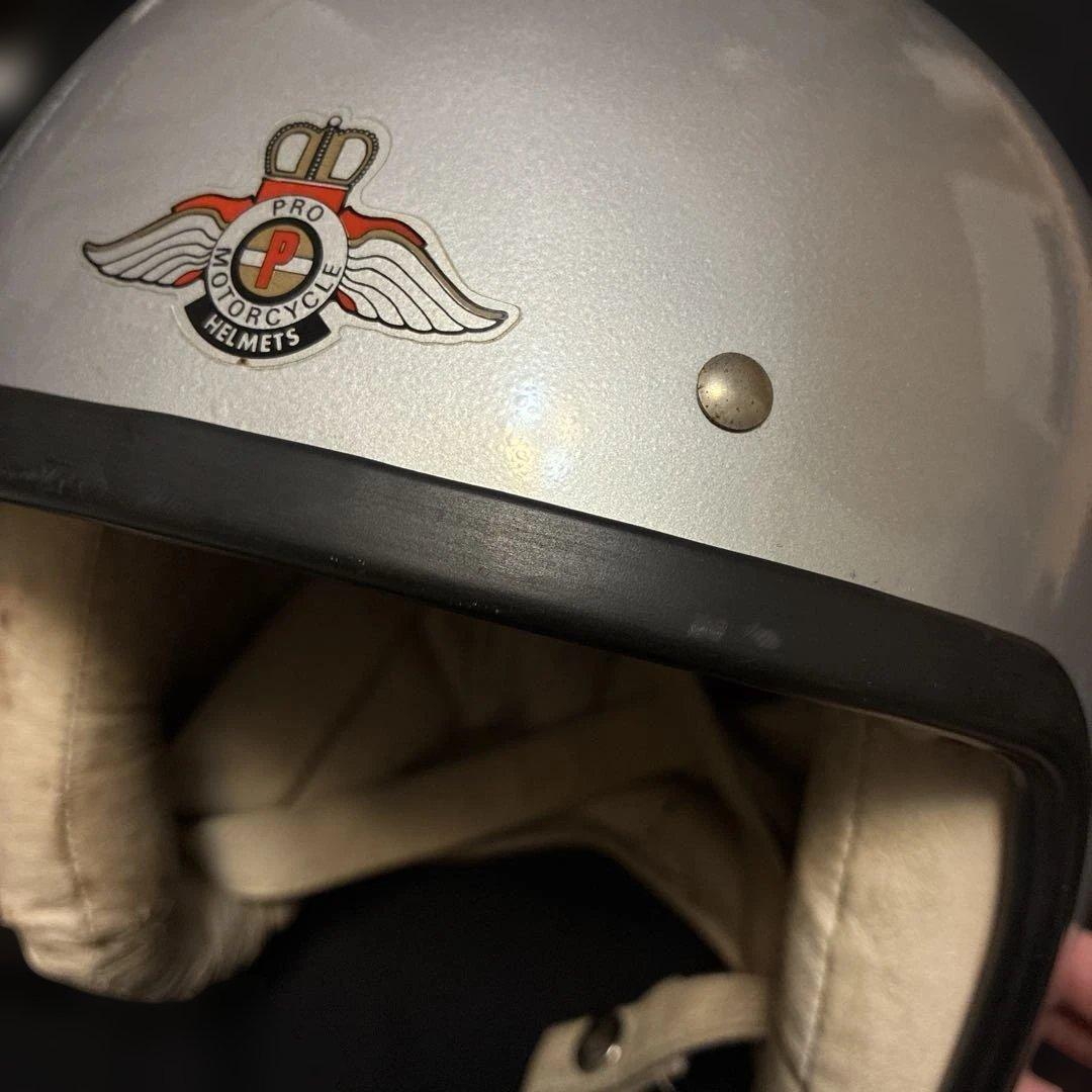 リザ　激レア⭐︎プロ　レスレストン　ヘルメットビンテージ　英国