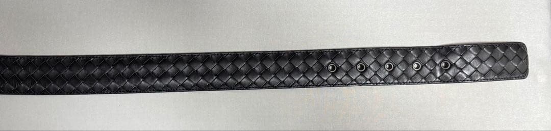 BOTTEGA VENETA 編み込みレザーベルト 85cm