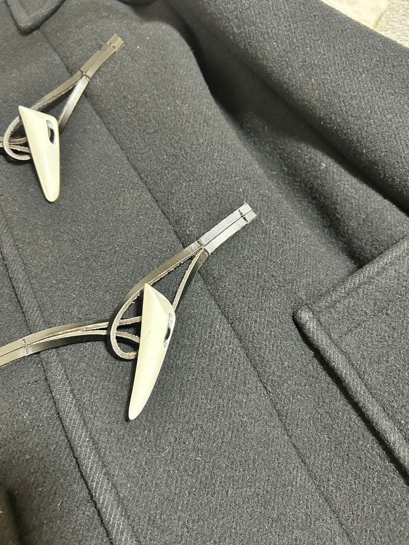 【サイズ1】HYKE オーバーサイズ　ダッフルコート