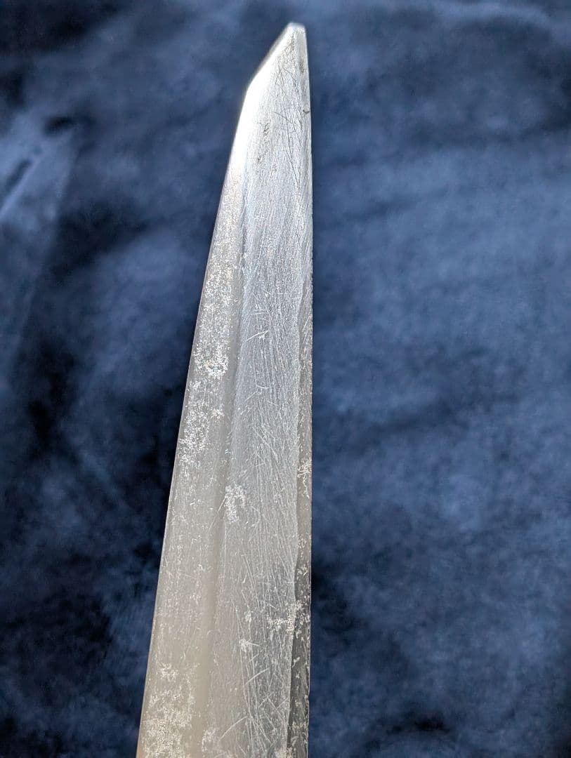 A*n様 特製 有次 片刃 和包丁 柳刃包丁 刺身包丁 水牛柄 九寸尺 中古 白