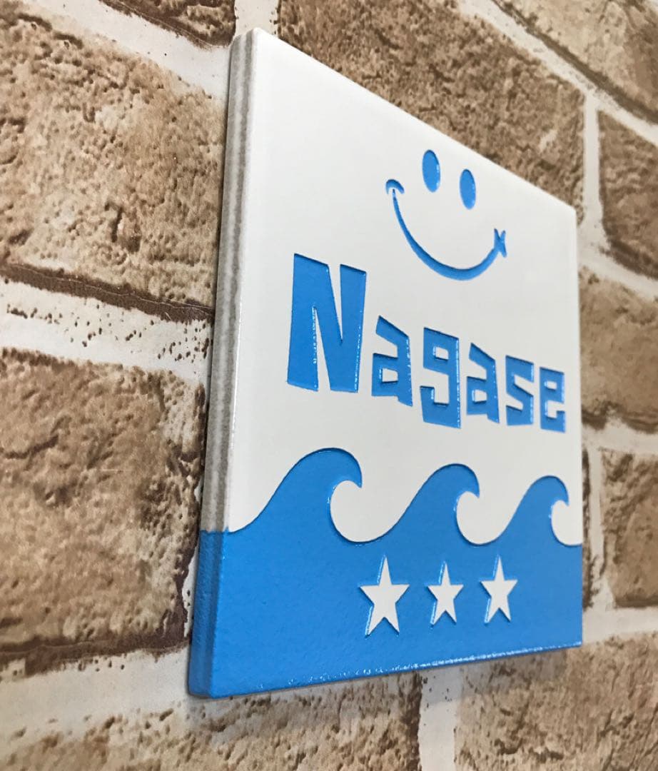 表札☆NAMIニコちゃん150☆