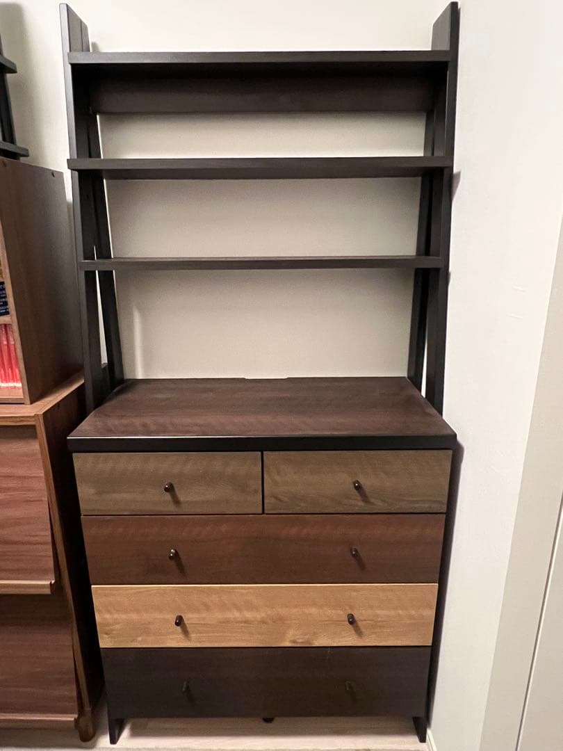 【momo】ニトリ　チェストラック　Nランダム80 木製チェスト