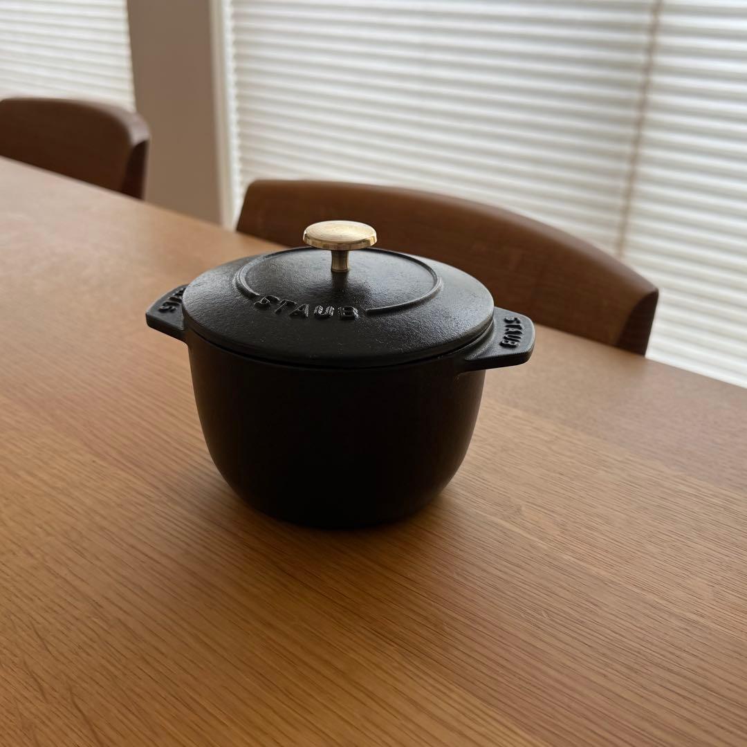 ストウブ La Cocotte de GOHAN S（12cm）ブラック