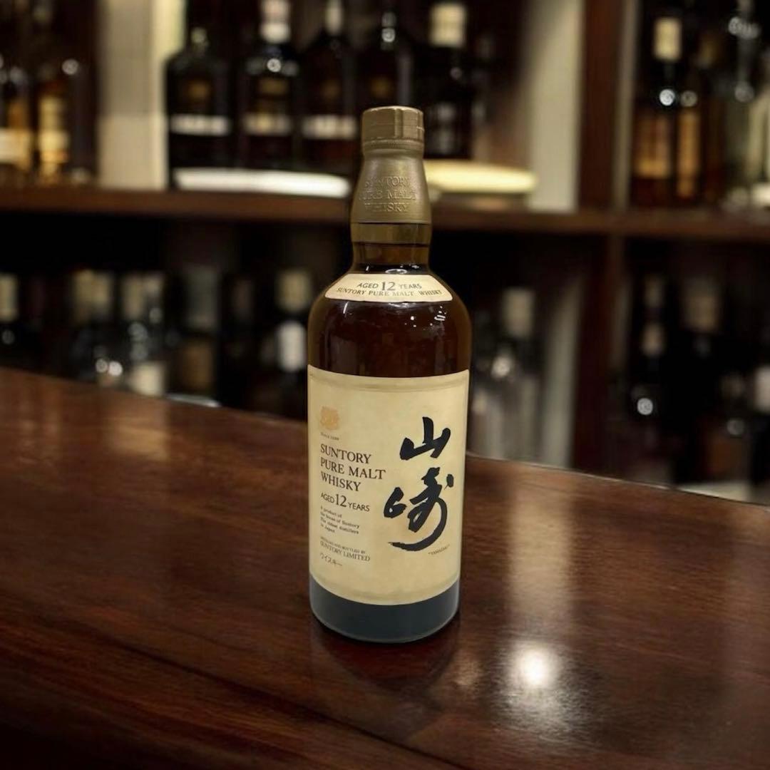 6331【未開栓】サントリー 山崎 12年 ウイスキー750mL 向獅子マーク