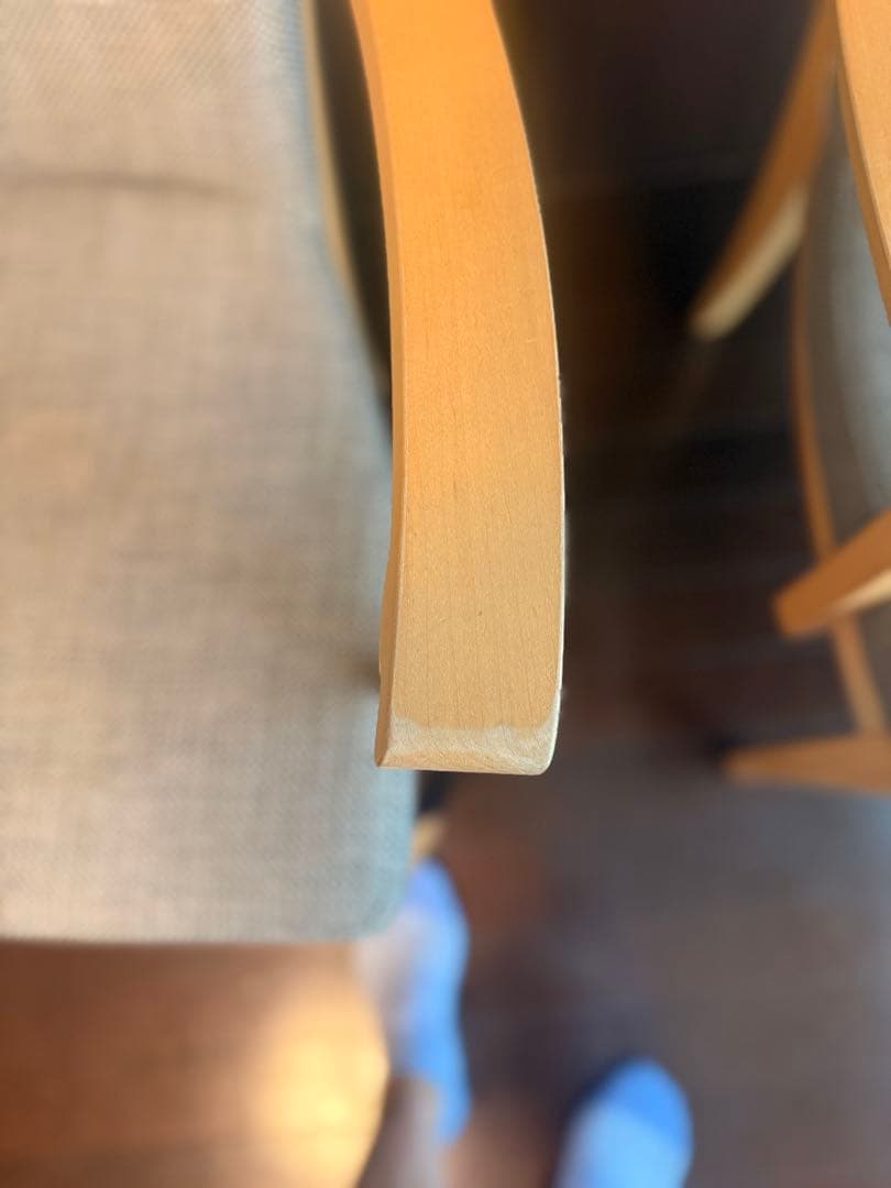 手渡し限定【カリモク】ダイニングチェア２脚セット