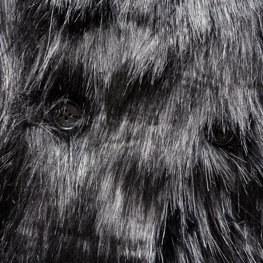 くろせ様リクエスト品】Gackt 着用 POTENZA ファー ロングコート L