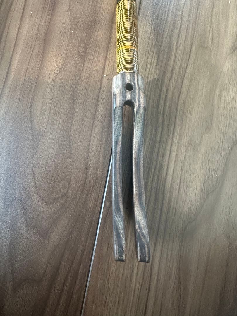 竹製ヘラブナ竿置き　収納ケース付き 雅舟