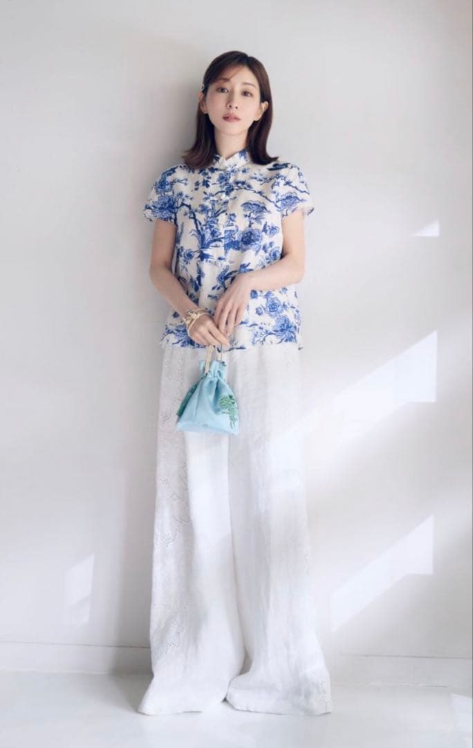 MINAMI TANAKA x KEITAMARUYAMA China ブラウス