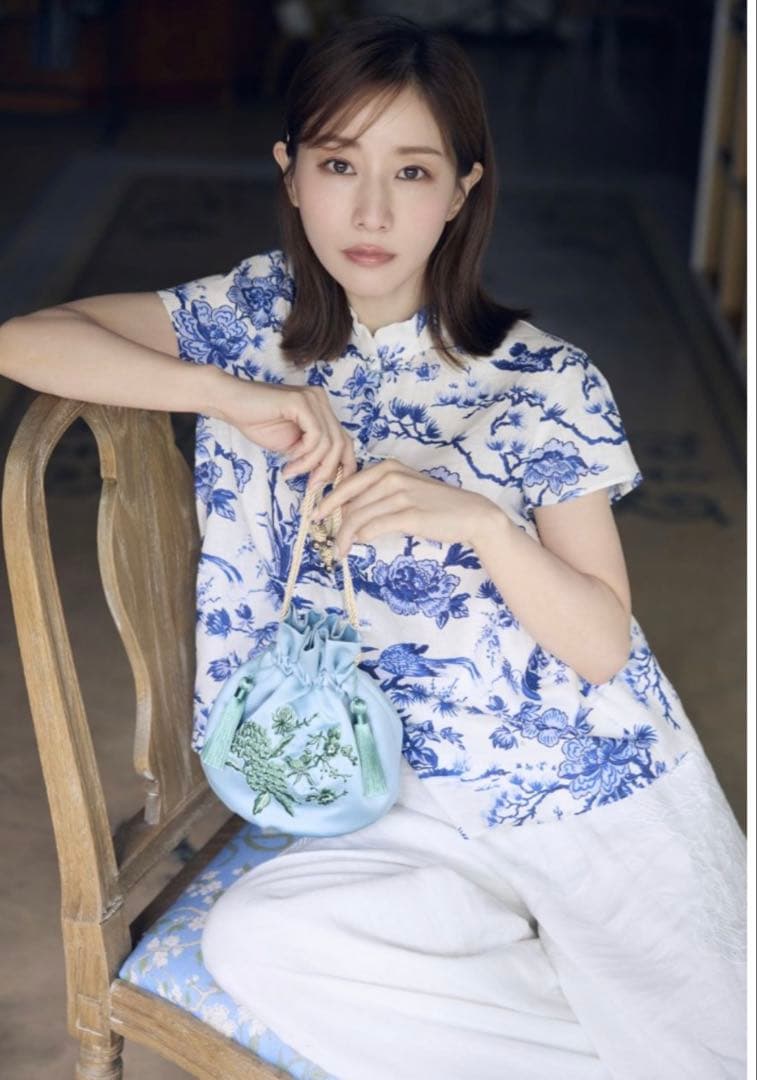 MINAMI TANAKA x KEITAMARUYAMA China ブラウス