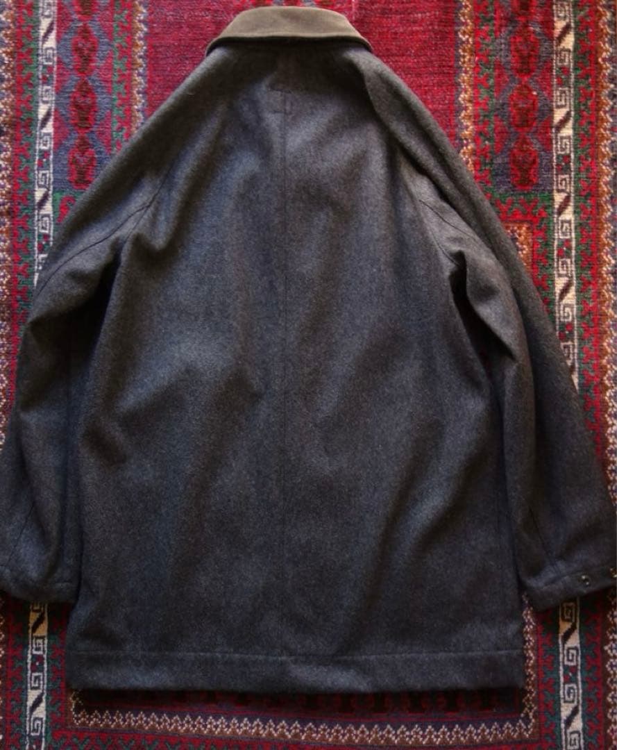 ARPENTEUR ウール コート L チャコールグレー フランス製 美品