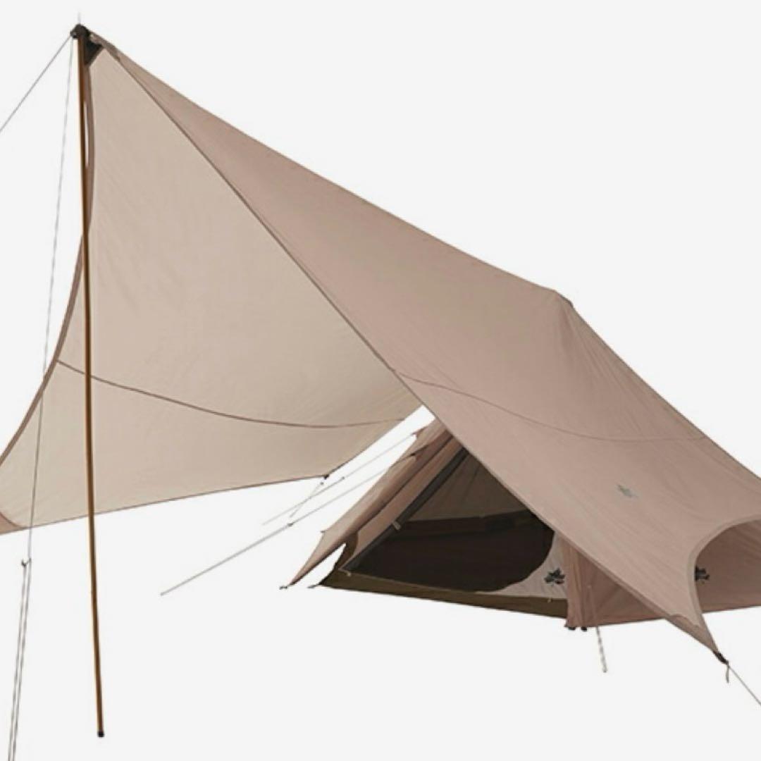 新品未開封LogosロゴスTradcanvas Tepee＆タープ350-BB