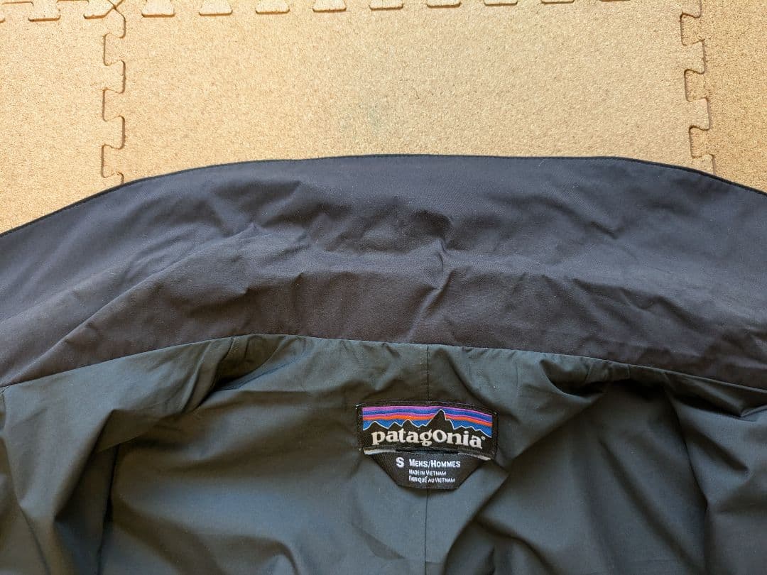 パタゴニア　フォグバンクトレンチコート　黒　Sサイズ　希少　廃盤品
