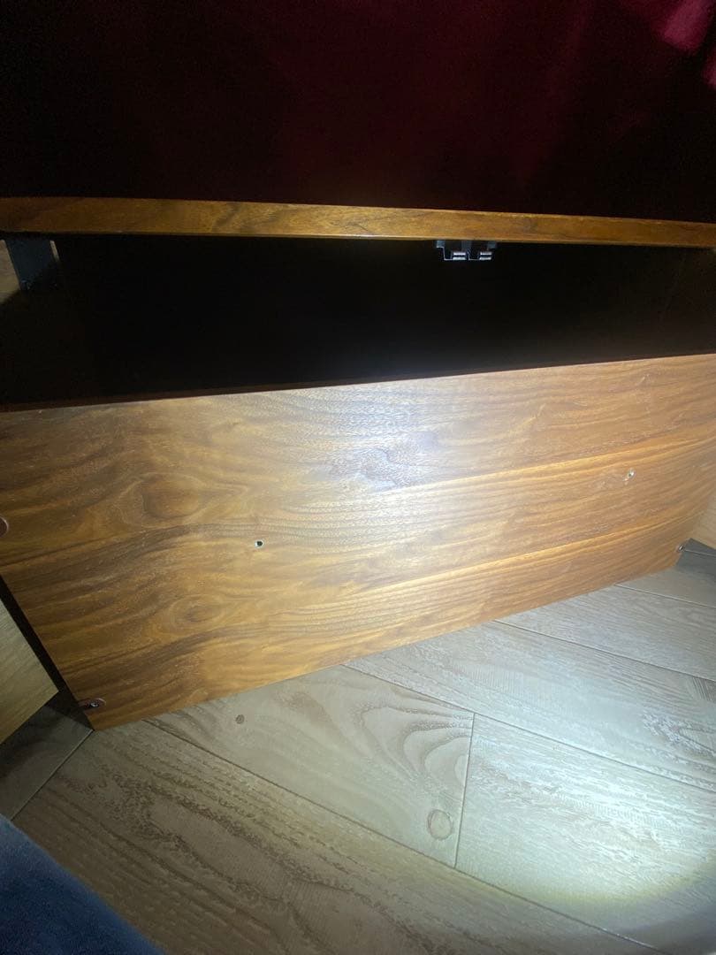 ✨廃盤✨希少✨無印良品　スタッキングキャビネット小　ウォールナット