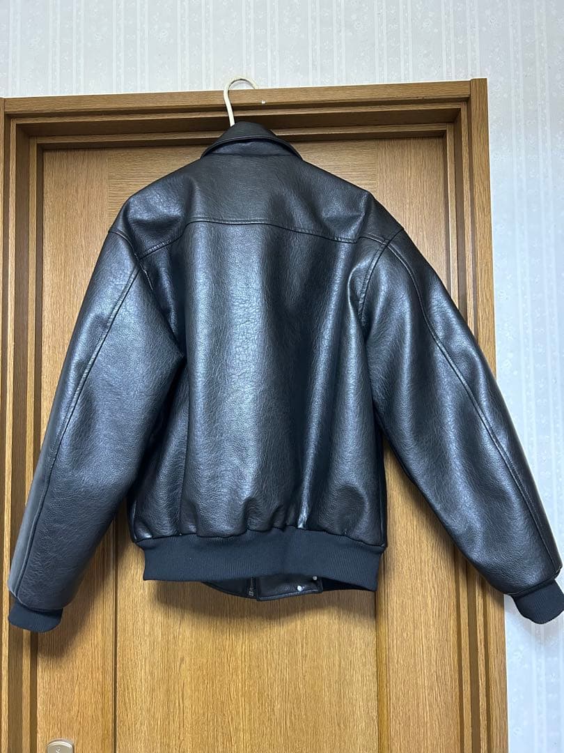 せぱてぃ Belvet レザー ファイヤーマンジャケット