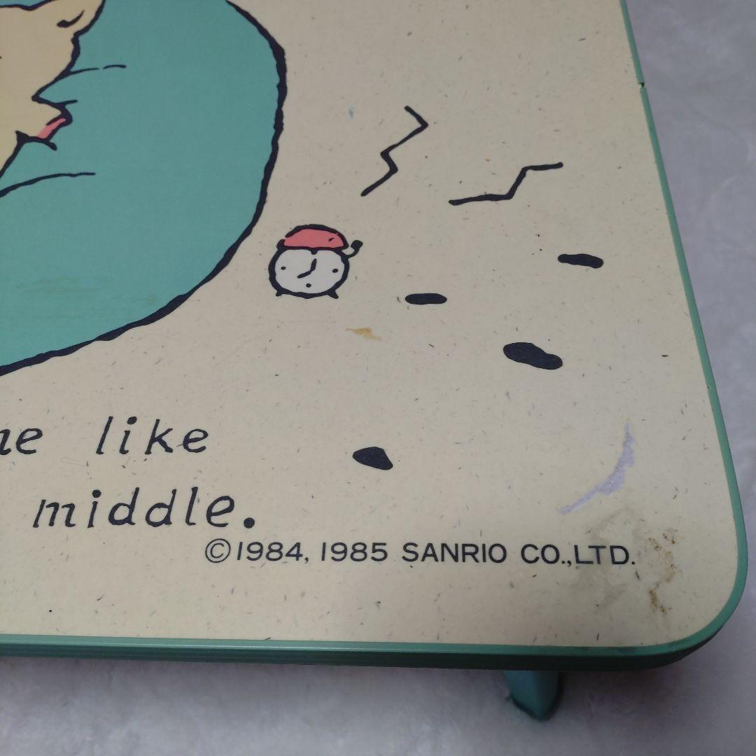 レア　ザシキブタ　座卓　折りたたみテーブル　サンリオ　１９８５　昭和　ファンシー