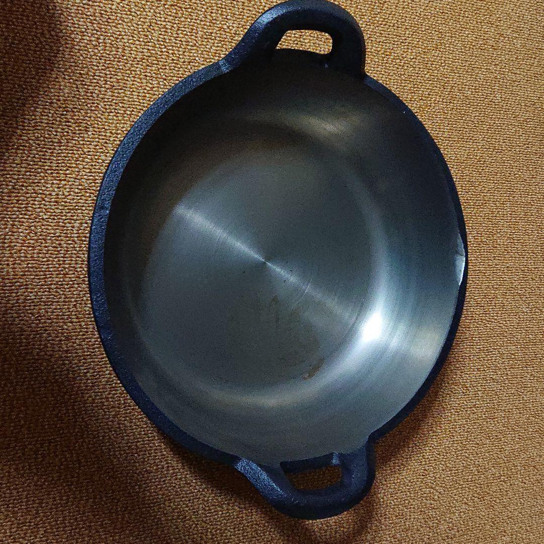 天婦羅鍋(久慈砂鉄鍋、山王堂謹製)