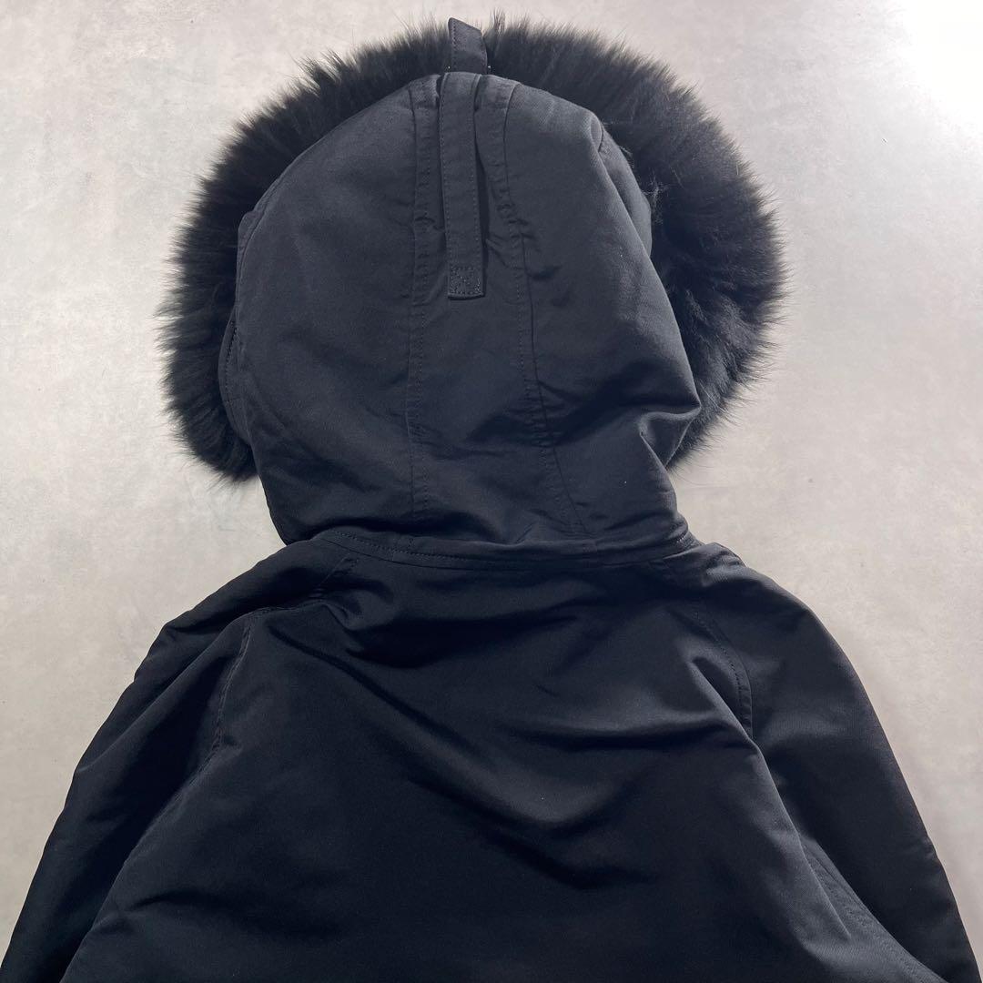 ジャケット・アウター ATTACHMENT N-2B real fur ma-1 Jacket