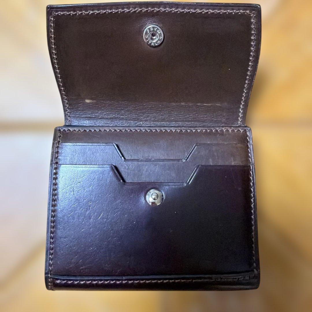 万双　ダブルホーウィン 被せ型財布