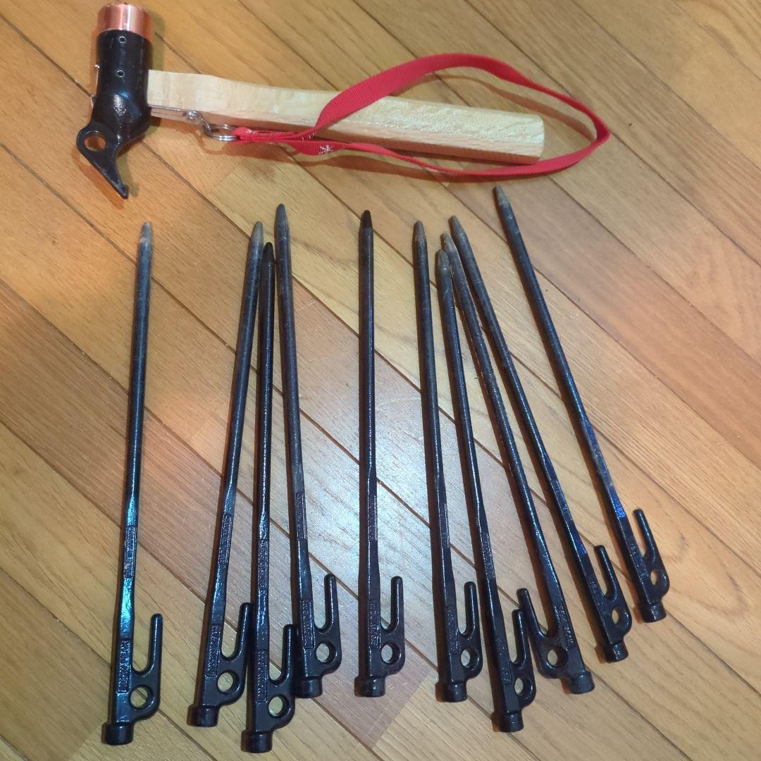 スノーピーク　ソリッドステーク ペグハンマーセット