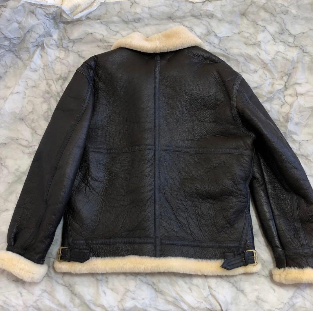 ヴィンテージ B-3 レザージャケット リアルムートン Aero Bomber