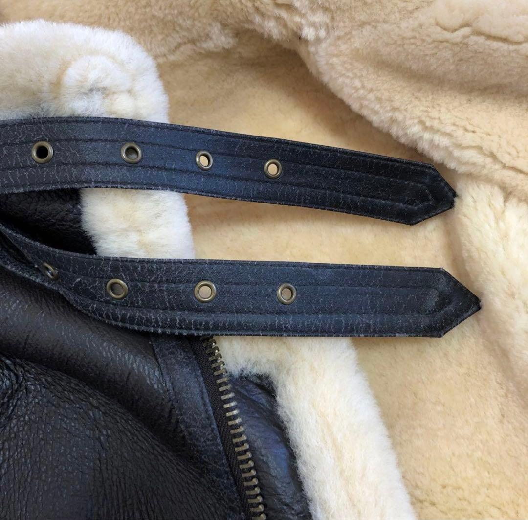 ヴィンテージ B-3 レザージャケット リアルムートン Aero Bomber