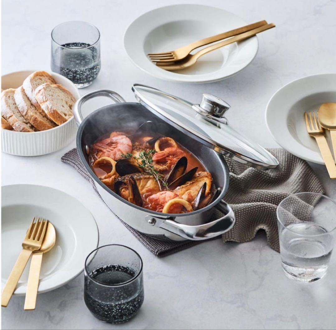 MEYER スリムパン　調理器具　楕円　マイヤー　フライパン　鍋