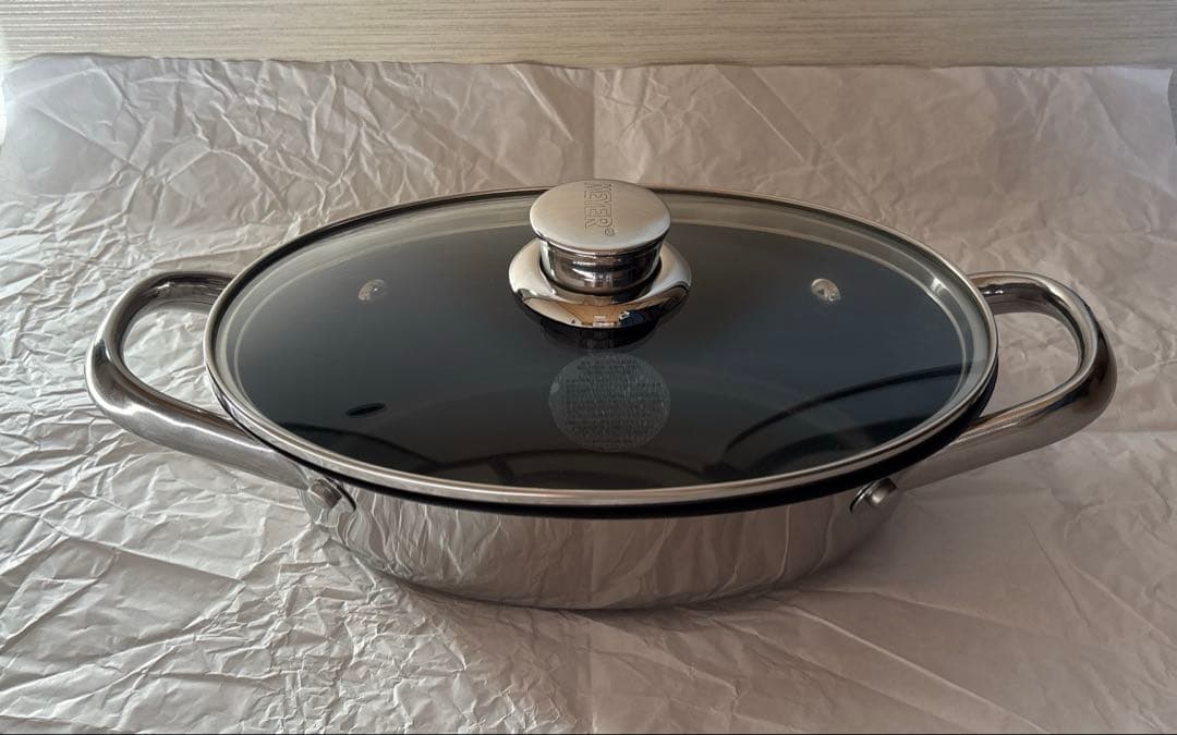 MEYER スリムパン　調理器具　楕円　マイヤー　フライパン　鍋