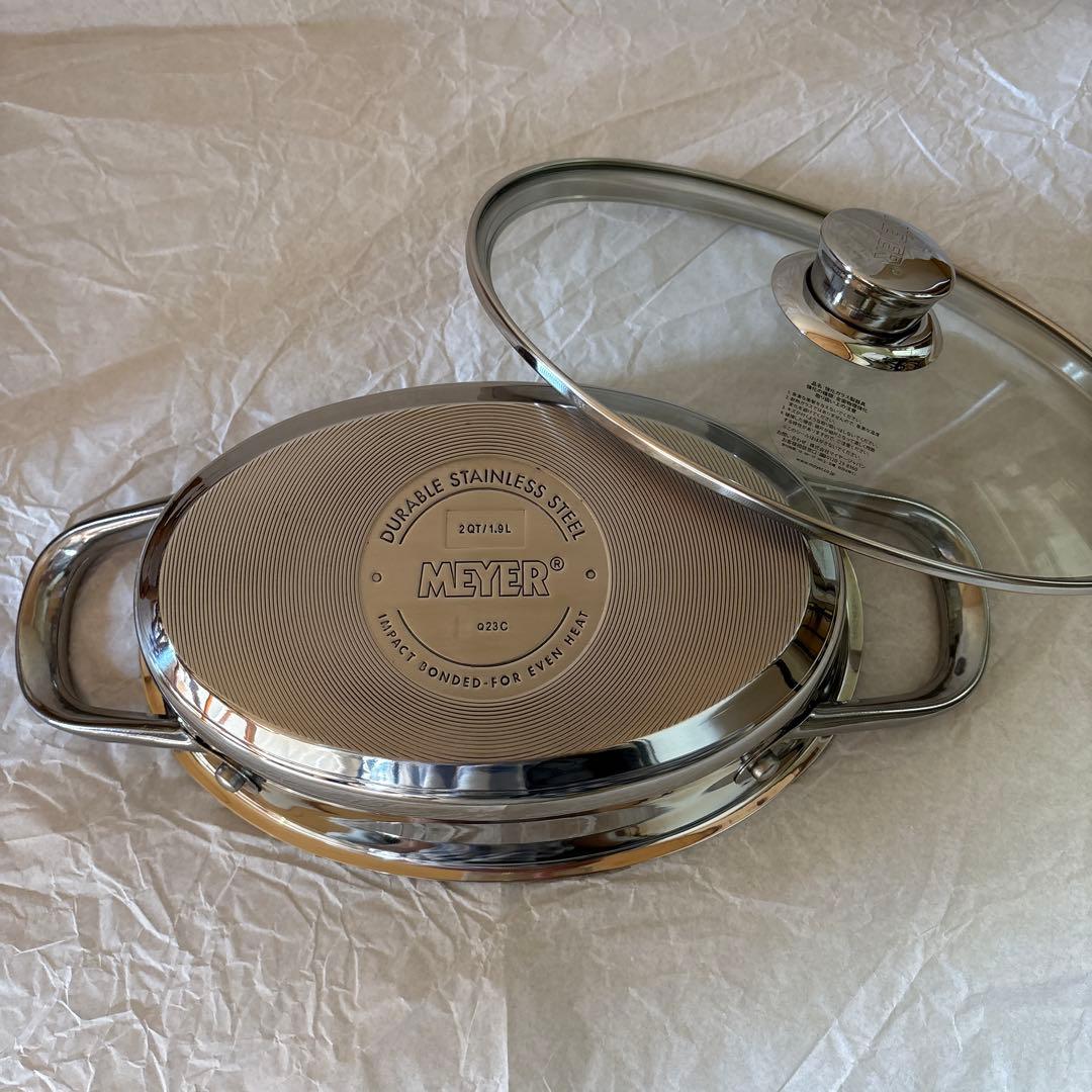 MEYER スリムパン　調理器具　楕円　マイヤー　フライパン　鍋