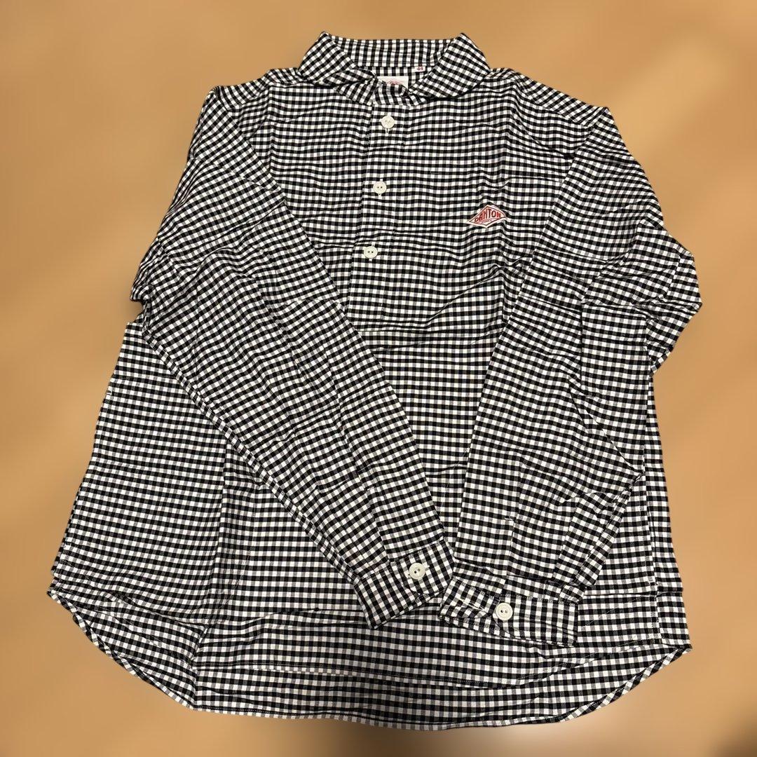DANTON ギンガムチェックシャツ サイズ44　JD-3568