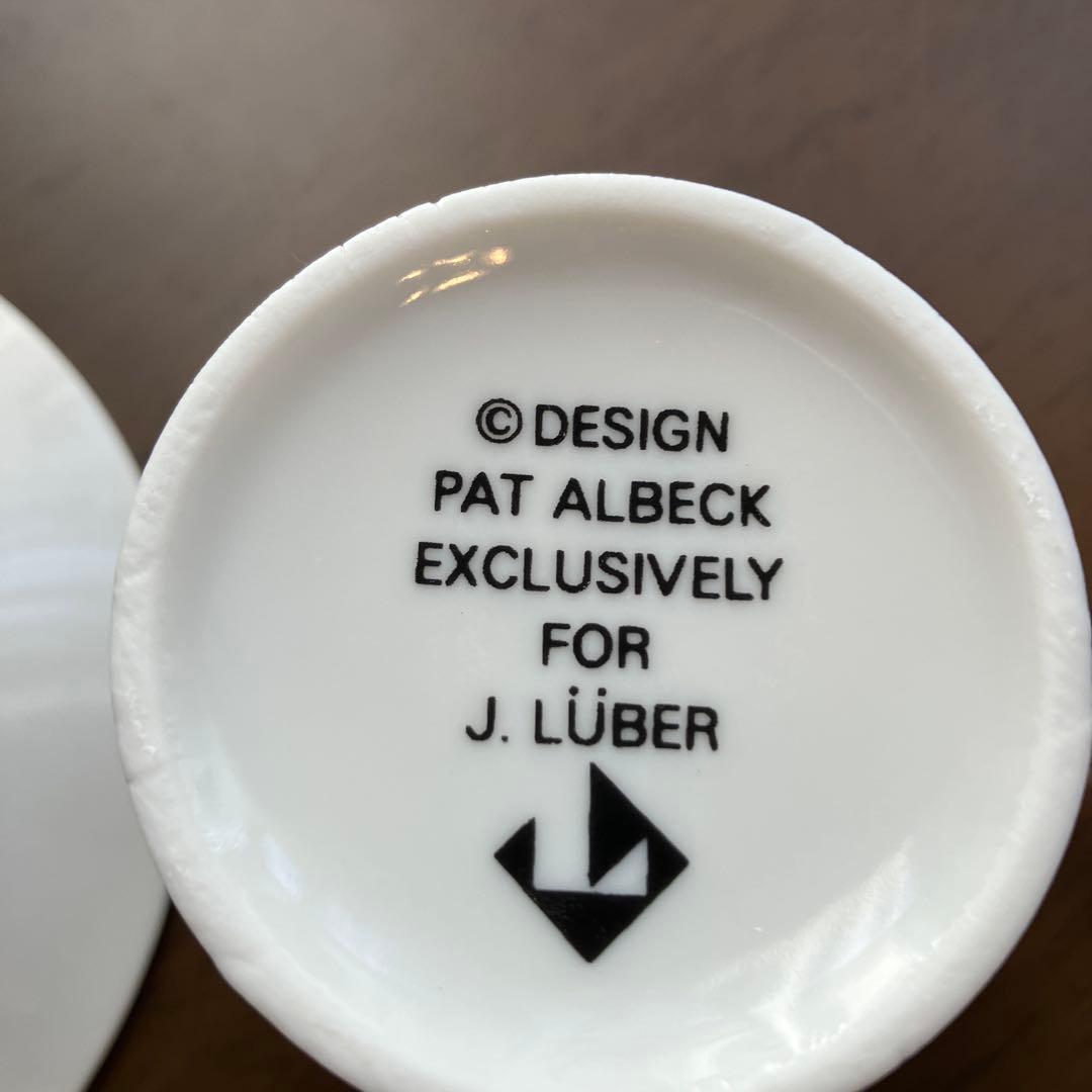 パットアルベック✖️ナショナルトラスト　J.CUBER社　デミタスカップ&お皿