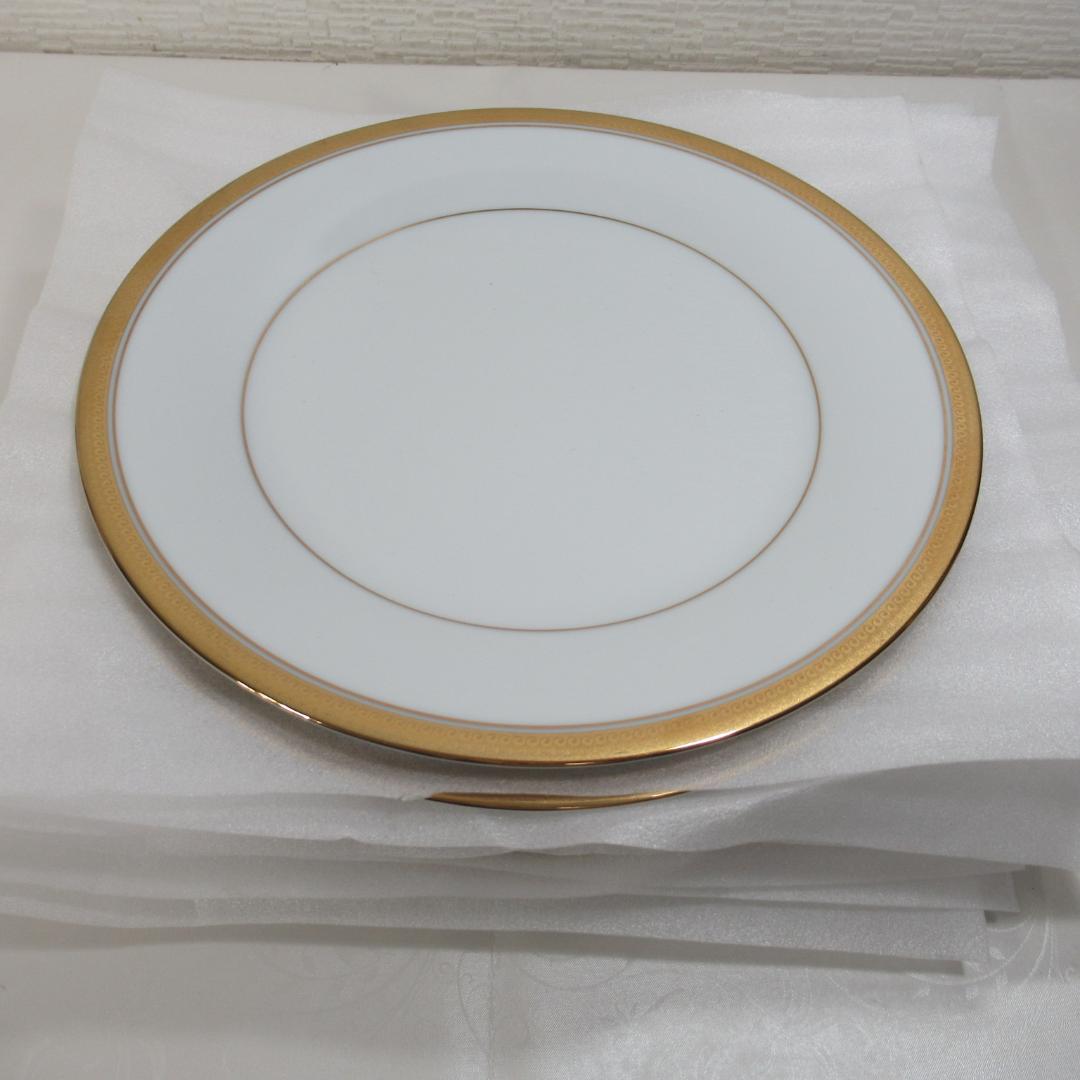 ノリタケ BALMORAL バルモラル 4019 金彩 27cm プレート 8枚