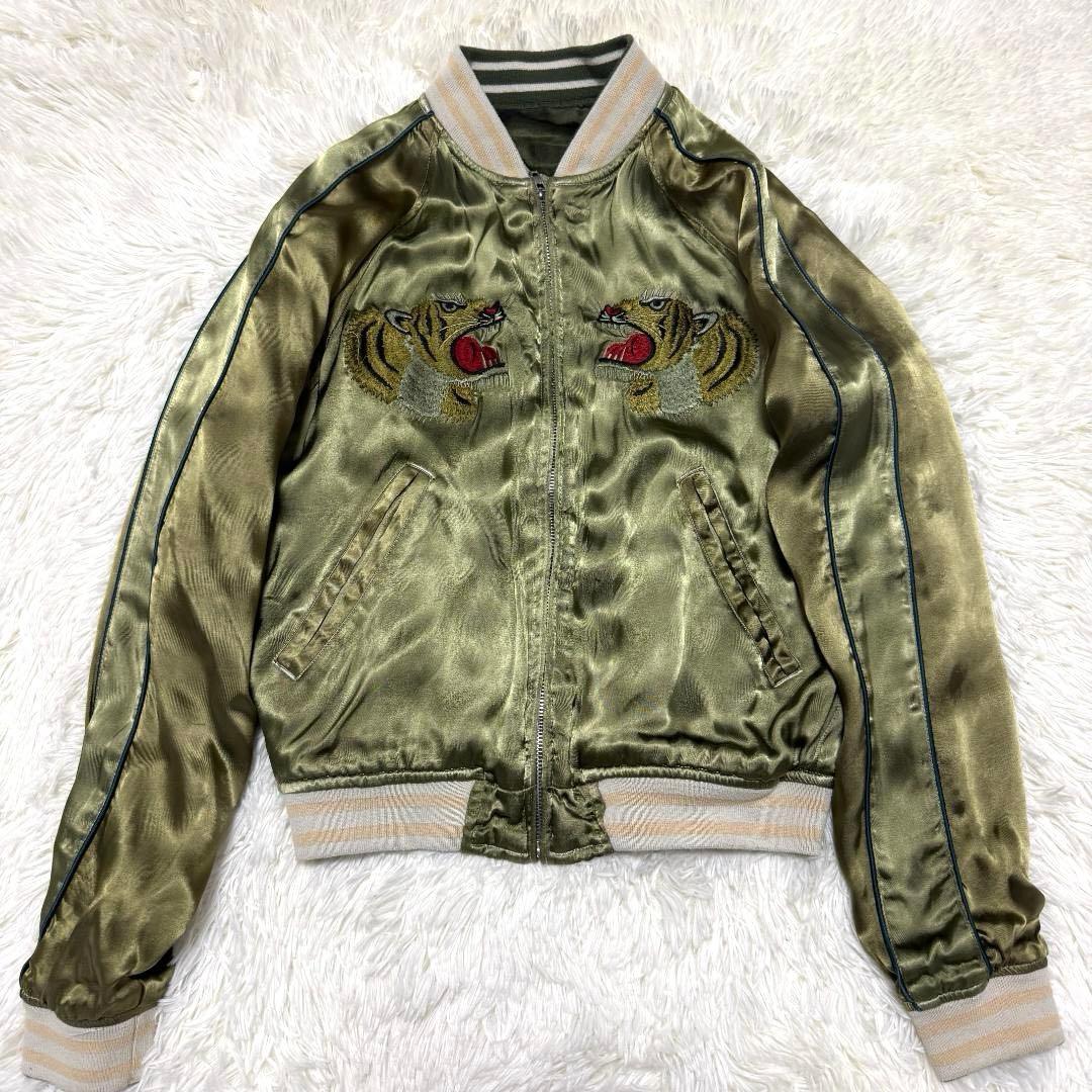 s.kee様✨AVIREX アヴィレックス 龍 虎 富士刺繍 リバーシブル
