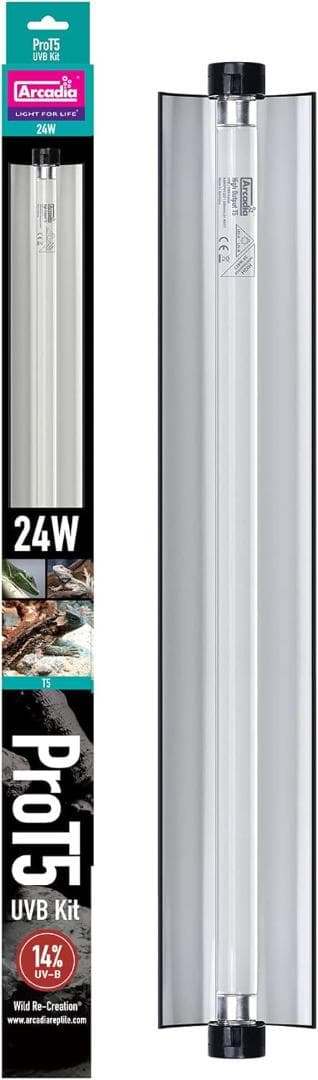 ペット照明 Arcadia Reptile Pro T5 UVB 24W 爬虫類