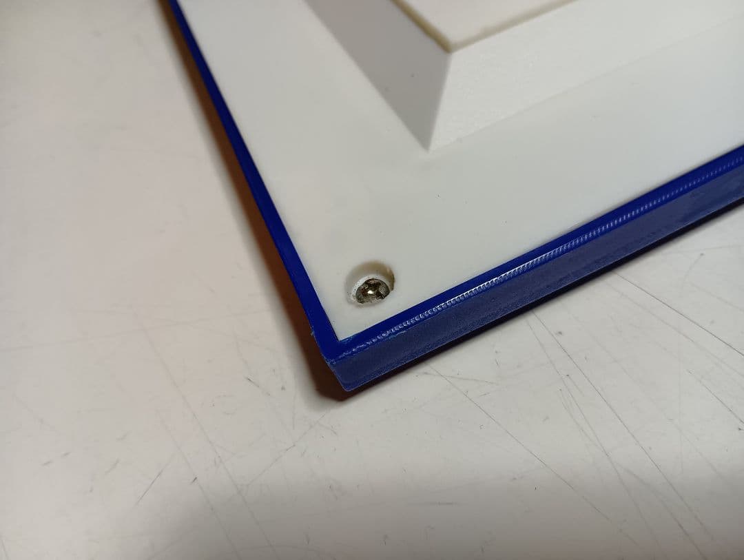 リンツ　非売品　ノベルティ　ブルー　ポストモダン　ウォールクロック　壁掛け時計