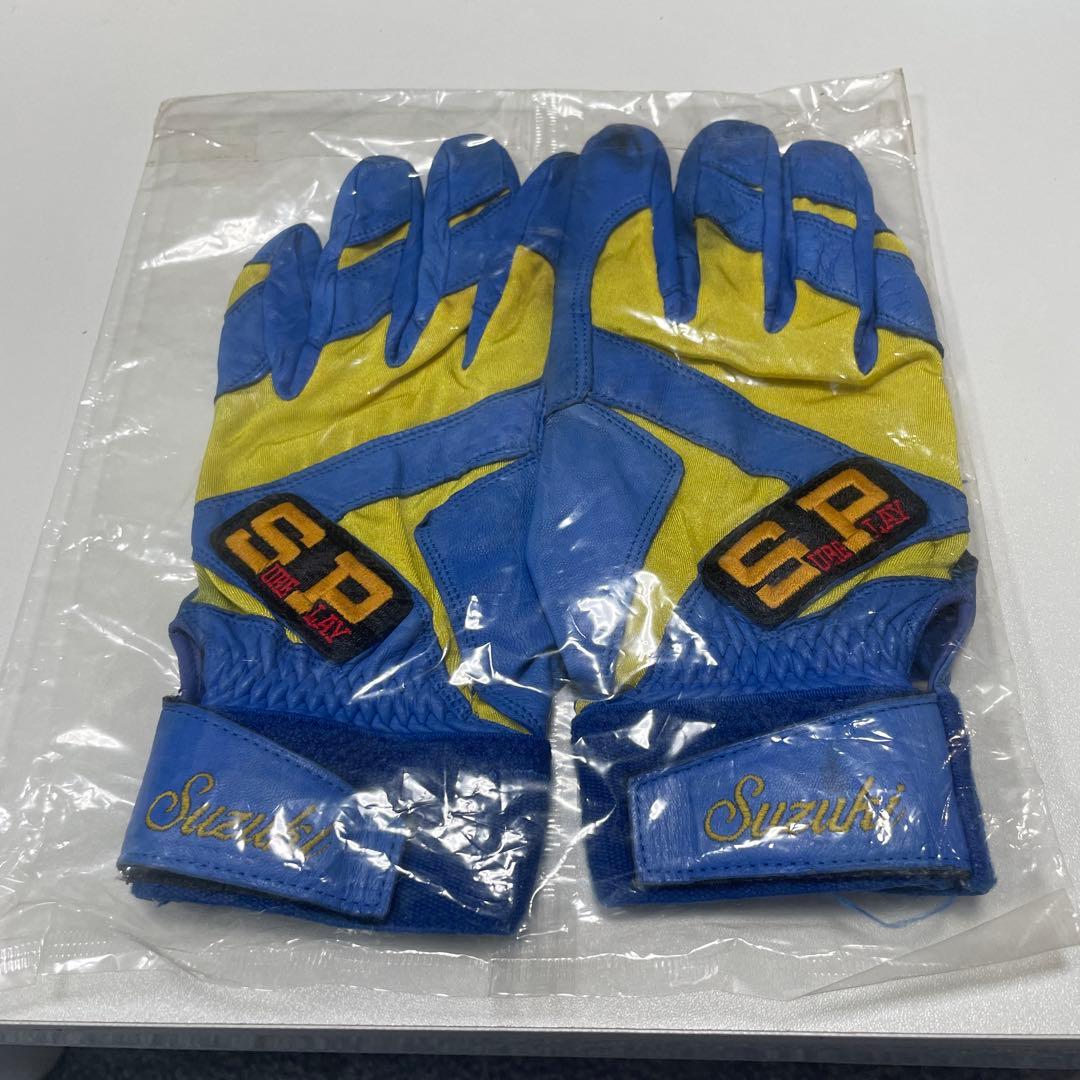 【祝】日本一98年鈴木尚選手使用済バッティング手袋