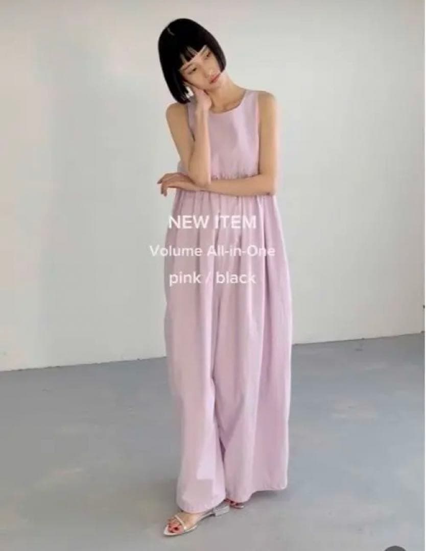 nanala 　yuw ✳︎ 今期完売商品　ボリュームオールインワン ピンク