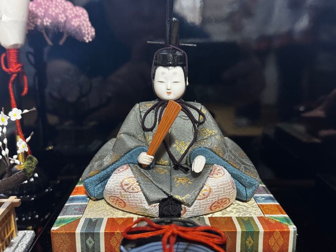 【江戸本目込人形 桃山雛】 一秀作 伝統的 雛人形セット 親王飾り