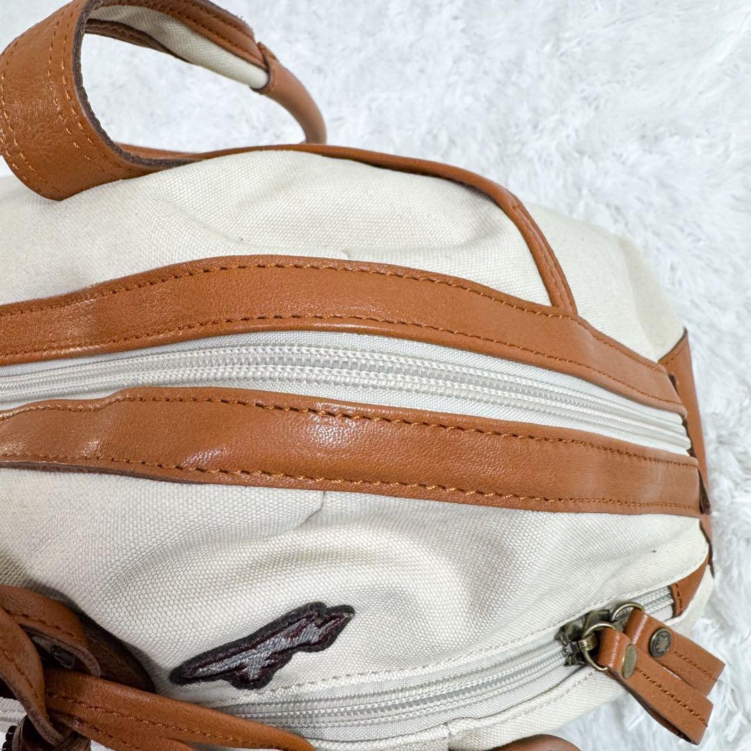 美品 ダコタ ボイジャー ワッペン ボストンバッグ ハンドバッグ