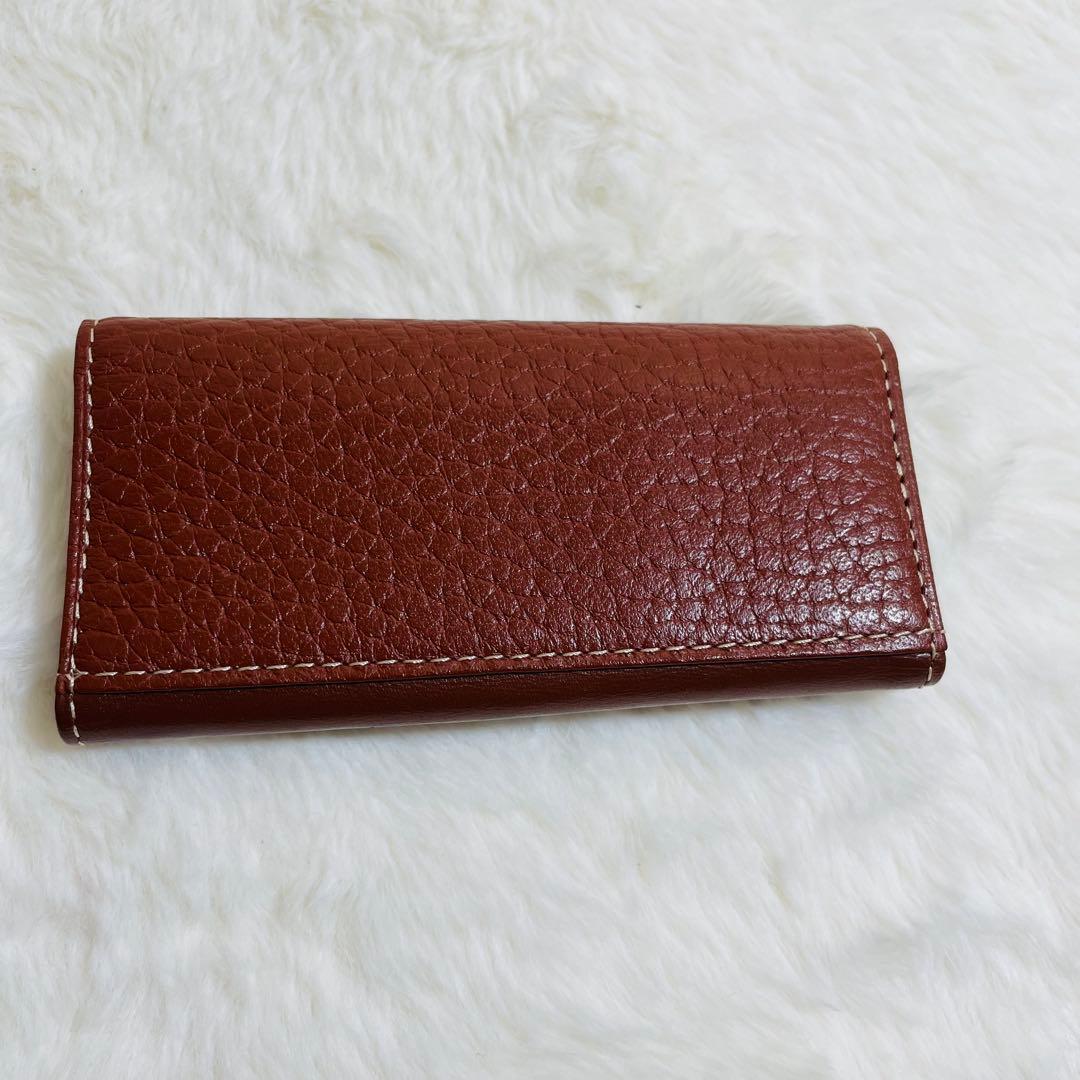 新品未使用BURBERRY レザー×ノバチェック柄 4連 キーケース ブラウン